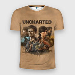 Мужская спорт-футболка Uncharted Анчартед