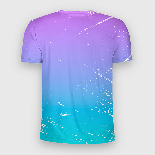 Мужская спорт-футболка Monsta x neon / 3D-принт – фото 2