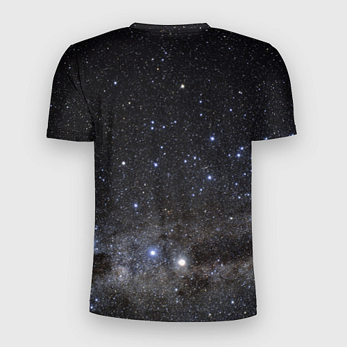 Мужская спорт-футболка Космический космос / 3D-принт – фото 2