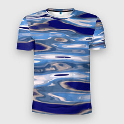 Мужская спорт-футболка Волна Тихий океан