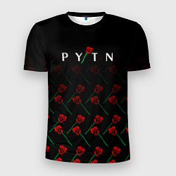 Мужская спорт-футболка Payton Moormeie pattern rose