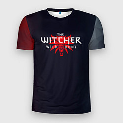 Мужская спорт-футболка THE WITCHER MONSTER SLAYER ВОЛК