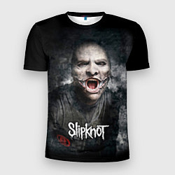 Футболка спортивная мужская Slipknot - The Gray Chapter - Corey Taylor, цвет: 3D-принт