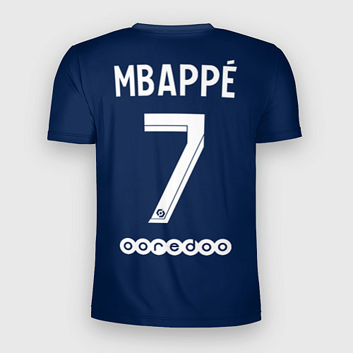 Мужская спорт-футболка PSG MBAPPE МБАППЕ ДОМАШНЯЯ ФОРМА 2223 / 3D-принт – фото 2