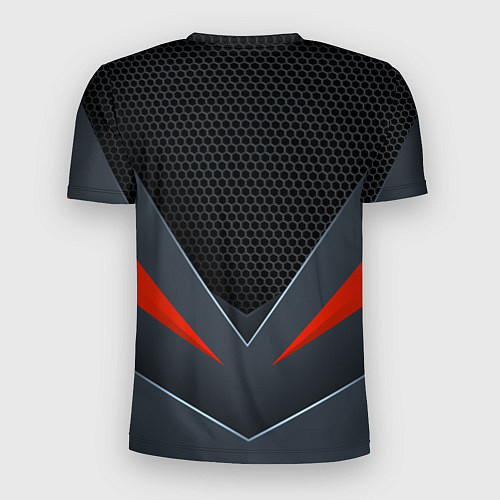 Мужская спорт-футболка MITSUBISHI - TECHNOLOGY ТЕХНОЛОГИИ / 3D-принт – фото 2