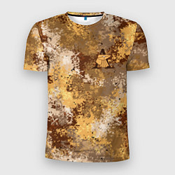 Мужская спорт-футболка Дюна Атриды пустынный камуфляж