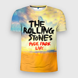 Футболка спортивная мужская Hyde Park Live - The Rolling Stones, цвет: 3D-принт