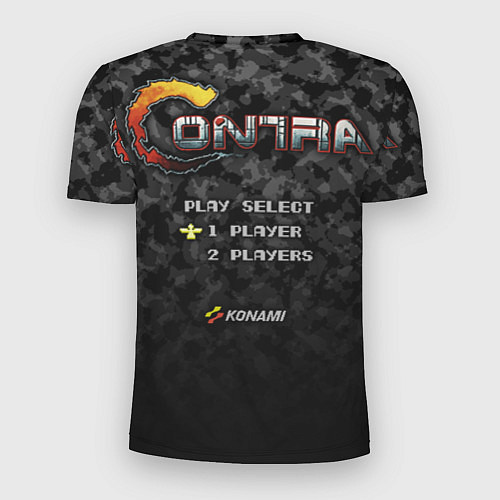 Мужская спорт-футболка Contra player / 3D-принт – фото 2