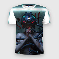 Футболка спортивная мужская Shhh, цвет: 3D-принт