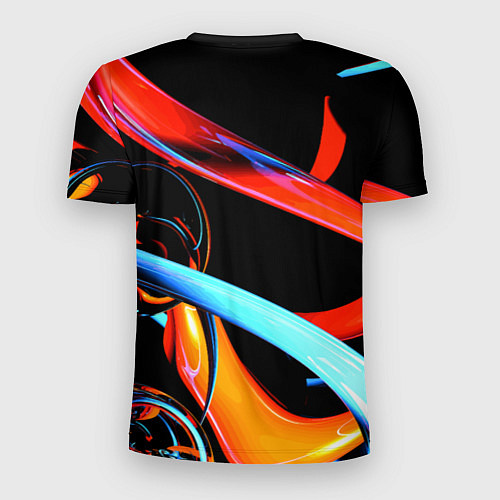 Мужская спорт-футболка Авангардная объёмная композиция Avant-garde three / 3D-принт – фото 2