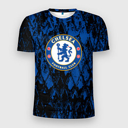 Футболка спортивная мужская CHELSEA F ЧЕЛСИ LOGO, цвет: 3D-принт