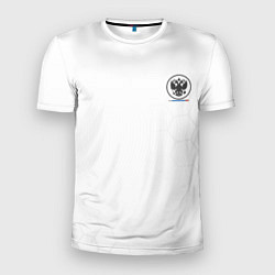 Мужская спорт-футболка Russia White Collection 20222023