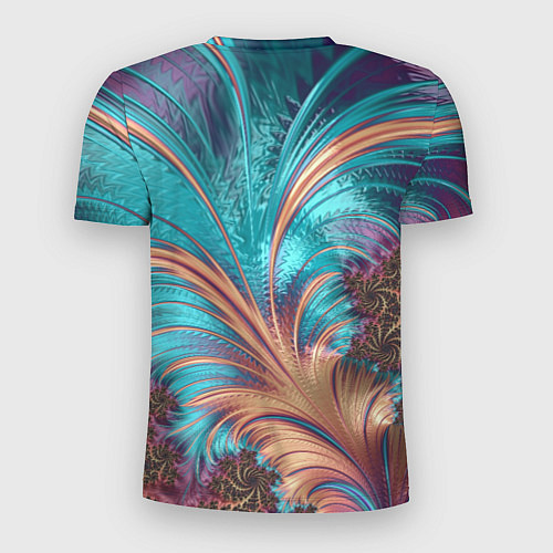 Мужская спорт-футболка Floral composition Цветочная композиция / 3D-принт – фото 2