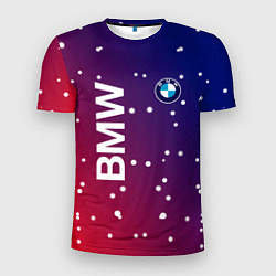 Футболка спортивная мужская Бмв bmw градиент, цвет: 3D-принт