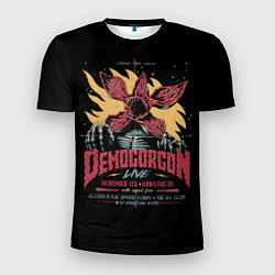 Мужская спорт-футболка Stranger Things Demogorgon