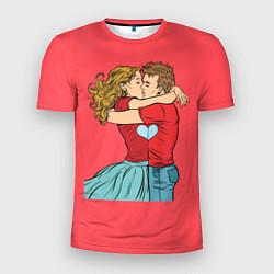 Мужская спорт-футболка COUPLE IN LOVE