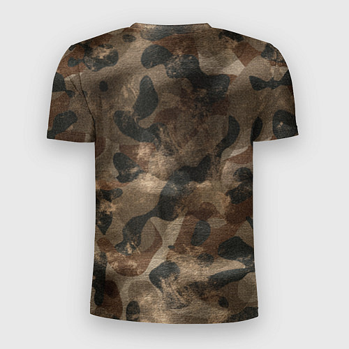 Мужская спорт-футболка Камуфляж с потёртостями - Буря в пустыне / 3D-принт – фото 2
