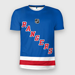 Мужская спорт-футболка Артемий Панарин Rangers