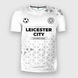 Мужская спорт-футболка Leicester City Champions Униформа