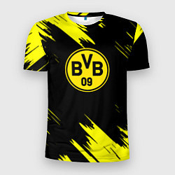 Футболка спортивная мужская Borussia texture, цвет: 3D-принт