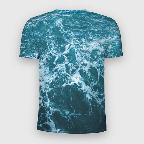 Мужская спорт-футболка Blue ocean / 3D-принт – фото 2