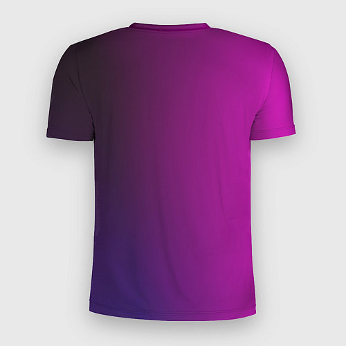 Мужская спорт-футболка VIOLET gradient / 3D-принт – фото 2