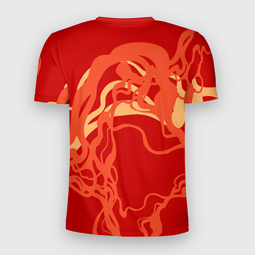 Мужская спорт-футболка Огненные лисы / 3D-принт – фото 2