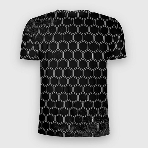 Мужская спорт-футболка Hitman Glitch на темном фоне / 3D-принт – фото 2