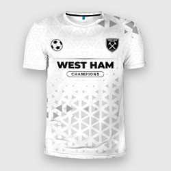 Мужская спорт-футболка West Ham Champions Униформа