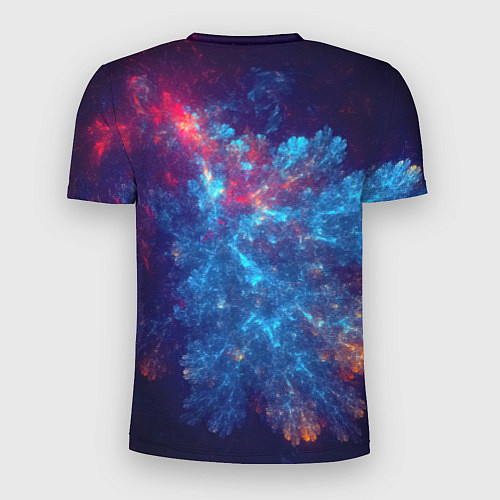 Мужская спорт-футболка Космический Коралловый Риф / 3D-принт – фото 2