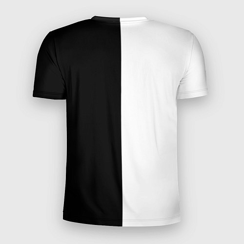 Мужская спорт-футболка Linkin Park логотип черно-белый / 3D-принт – фото 2