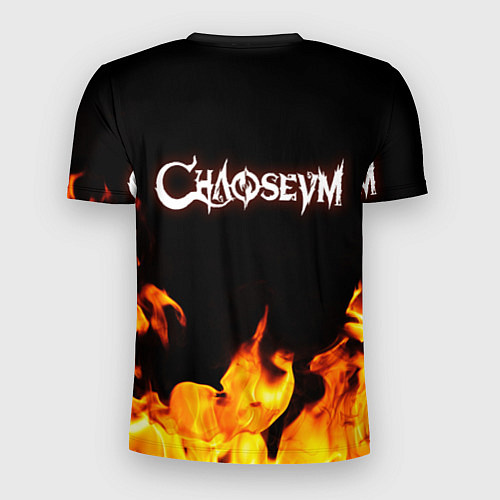 Мужская спорт-футболка Chaoseum Чаосеум Fire / 3D-принт – фото 2