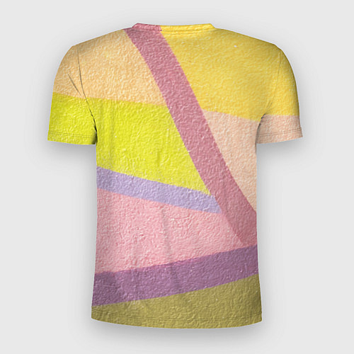 Мужская спорт-футболка Цветной пазл / 3D-принт – фото 2