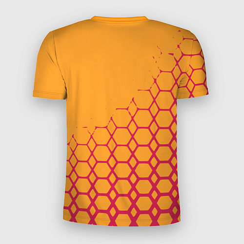 Мужская спорт-футболка Рома соты / 3D-принт – фото 2