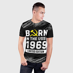 Футболка спортивная мужская Born In The USSR 1969 year Limited Edition, цвет: 3D-принт — фото 2