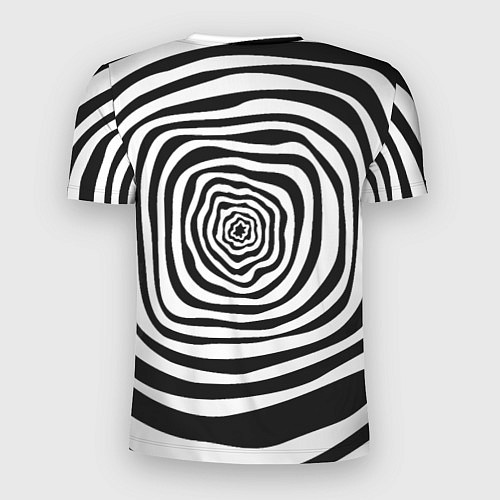 Мужская спорт-футболка Глаз-психоделика / 3D-принт – фото 2