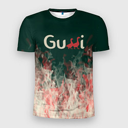 Мужская спорт-футболка Gucci - огонь