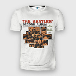 Футболка спортивная мужская The Beatles Second Album, цвет: 3D-принт