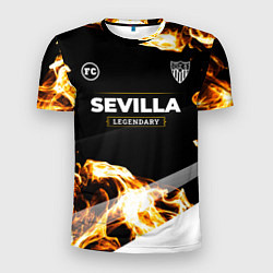 Футболка спортивная мужская Sevilla Legendary Sport Fire, цвет: 3D-принт