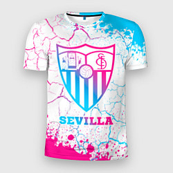 Мужская спорт-футболка Sevilla FC Neon Gradient