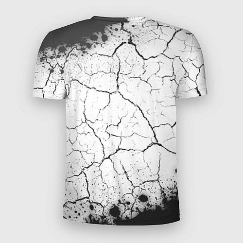 Мужская спорт-футболка Worlds okayest builder - white / 3D-принт – фото 2
