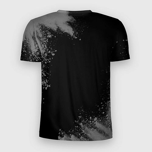 Мужская спорт-футболка Строитель суббота воскресенье на темном фоне / 3D-принт – фото 2