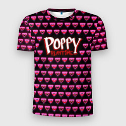 Мужская спорт-футболка Poppy Playtime - Kissy Missy Pattern - Huggy Wuggy