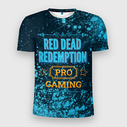 Футболка спортивная мужская Игра Red Dead Redemption: pro gaming, цвет: 3D-принт