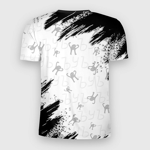 Мужская спорт-футболка Кот ъуъ Антон / 3D-принт – фото 2