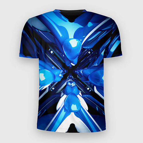 Мужская спорт-футболка Субару - абстракция / 3D-принт – фото 2