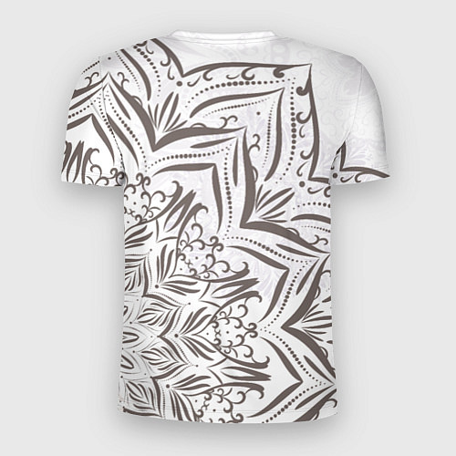 Мужская спорт-футболка Кружево мандал / 3D-принт – фото 2