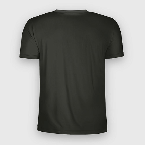 Мужская спорт-футболка Крупная морда серого волка / 3D-принт – фото 2