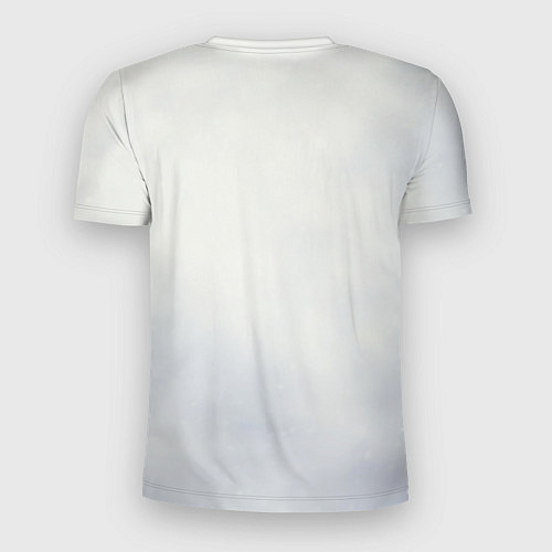 Мужская спорт-футболка Волк зимой / 3D-принт – фото 2