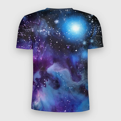 Мужская спорт-футболка Дым вселенной / 3D-принт – фото 2
